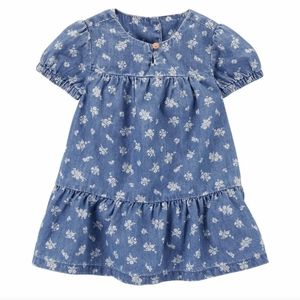 baby girl Oshkosh Floral Chambray Dress - Baby Girl